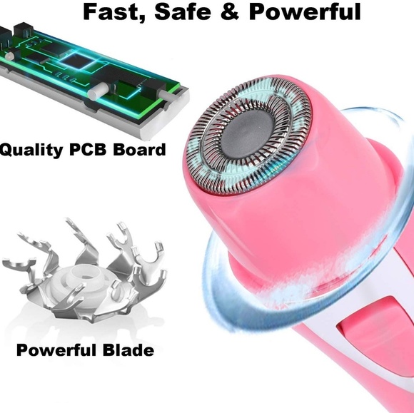 NEW IN BOX 2 In 1 Electric Waterproof Hair Remover - Picture 4 of 7